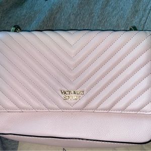 pink Victoria secret purse